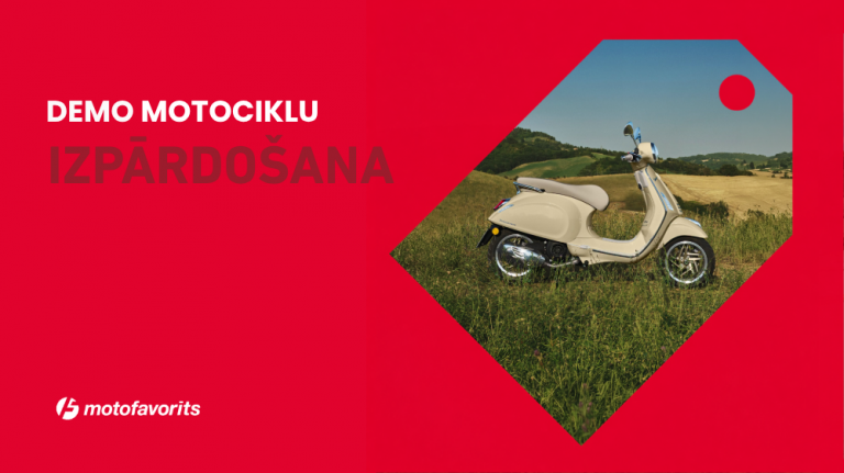 VESPA UN APRILIA DEMO MODEĻU IZPĀRDOŠANA!